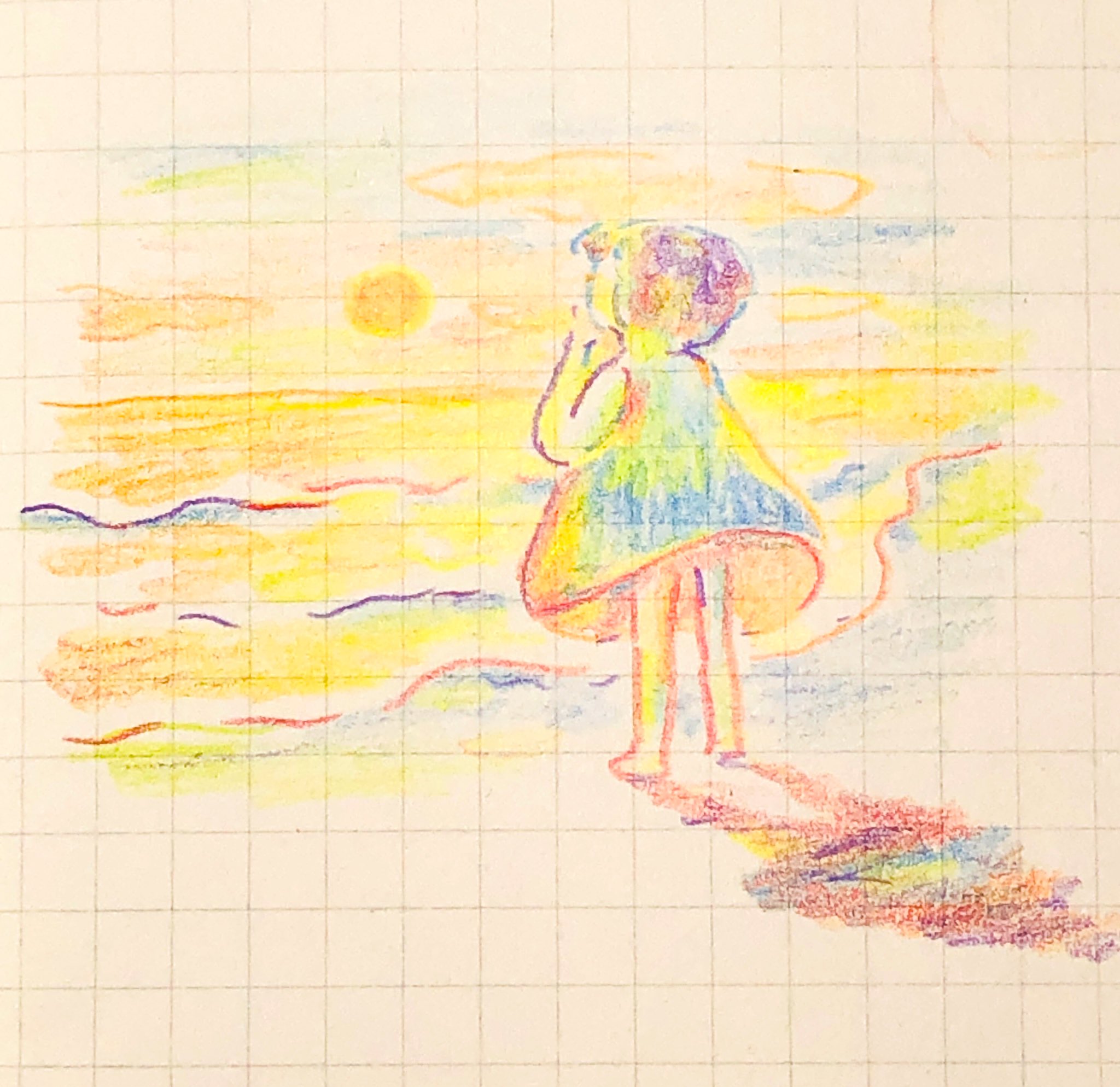 虹色の夕凪